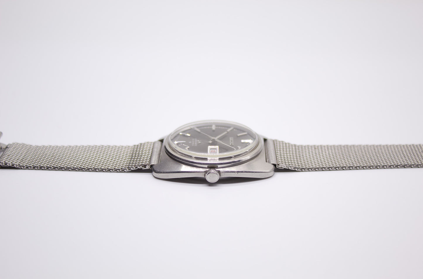 1970 Seiko Lord-Matic Deep Gray Dial Men's Wrist-Watch
