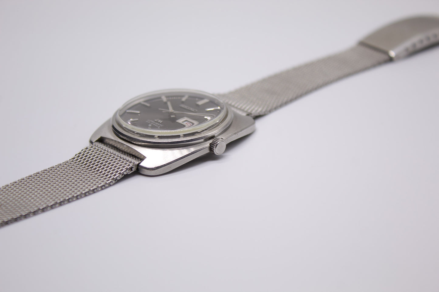 1970 Seiko Lord-Matic Deep Gray Dial Men's Wrist-Watch