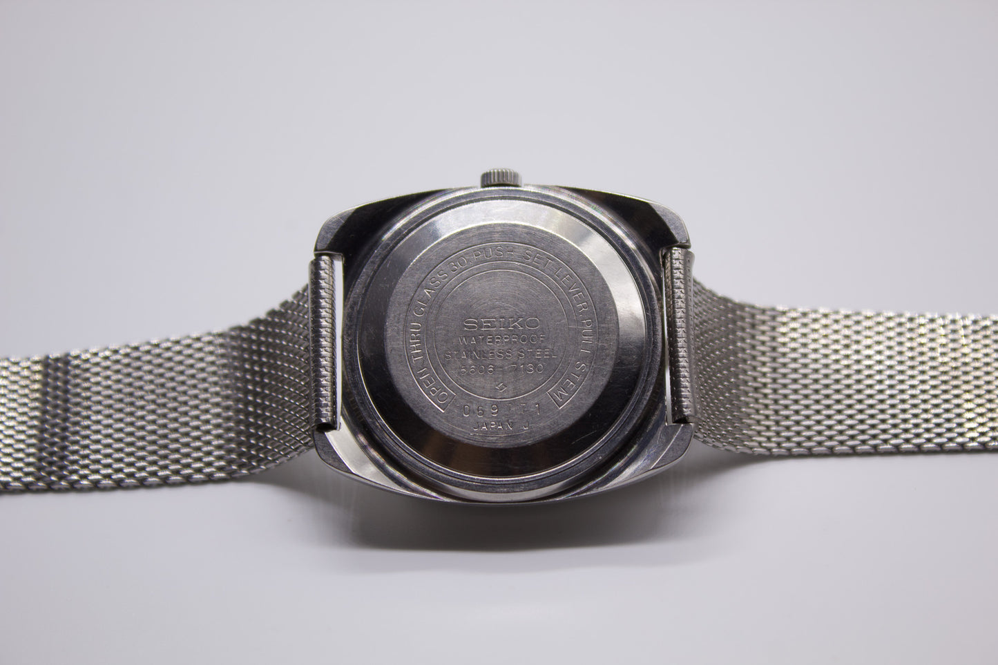 1970 Seiko Lord-Matic Deep Gray Dial Men's Wrist-Watch