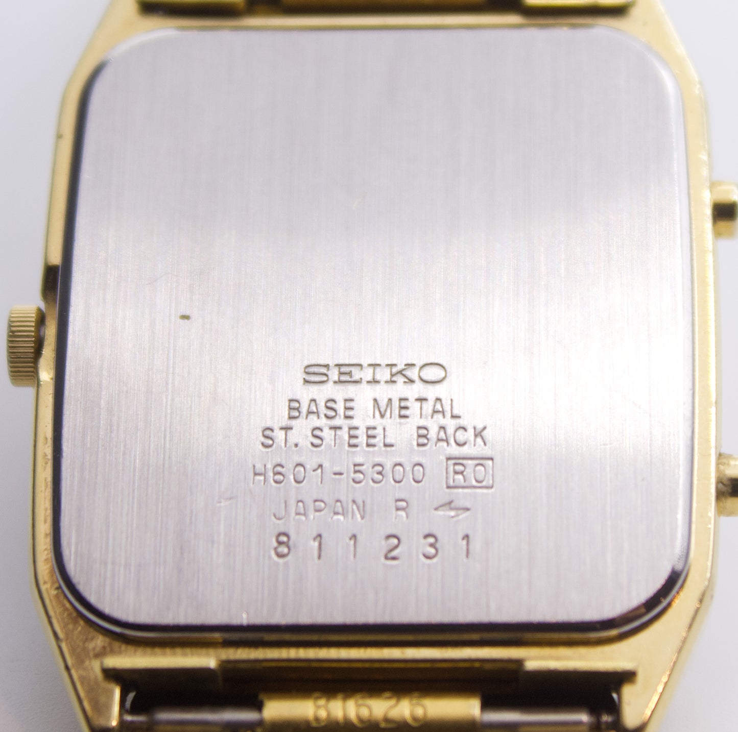 1988 Seiko Gold Toned Chronograph Digital Men's Wrist-Watch