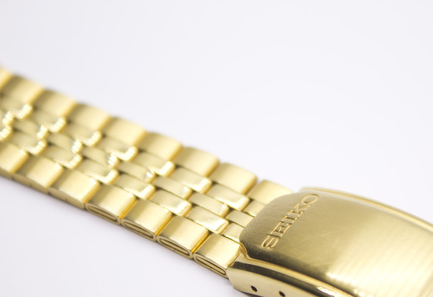 1998 Seiko Quartz Gold Tone Men's Watch W/Box