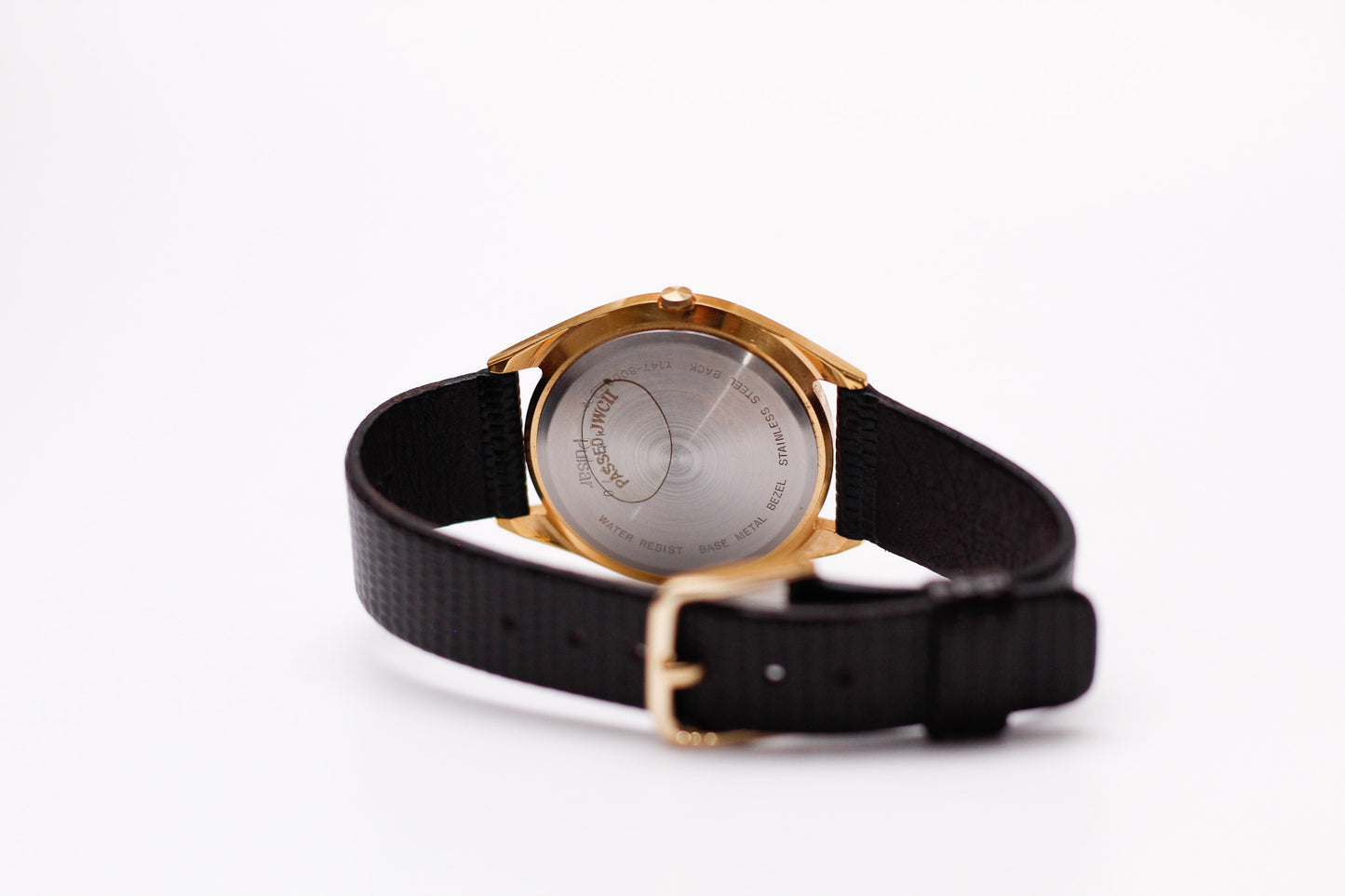 1984 Pulsar Quartz Chocolate Brown Dial Men's Wrist-Watch W/Box