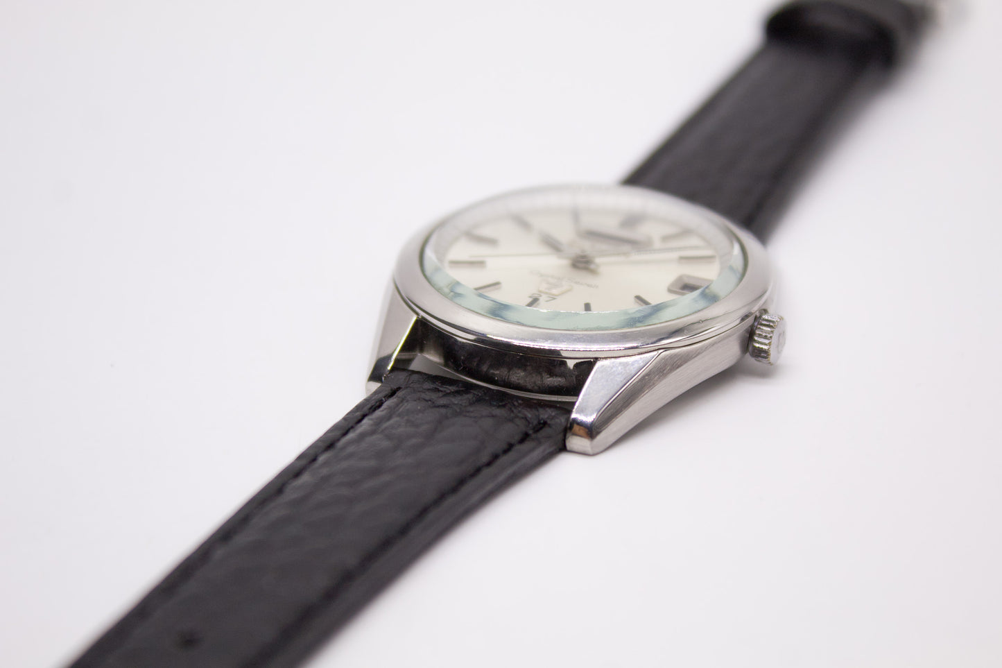 1967 Citizen Automatic Crystal 7 Silver Sunburst Dial Men's Wrist-Watch