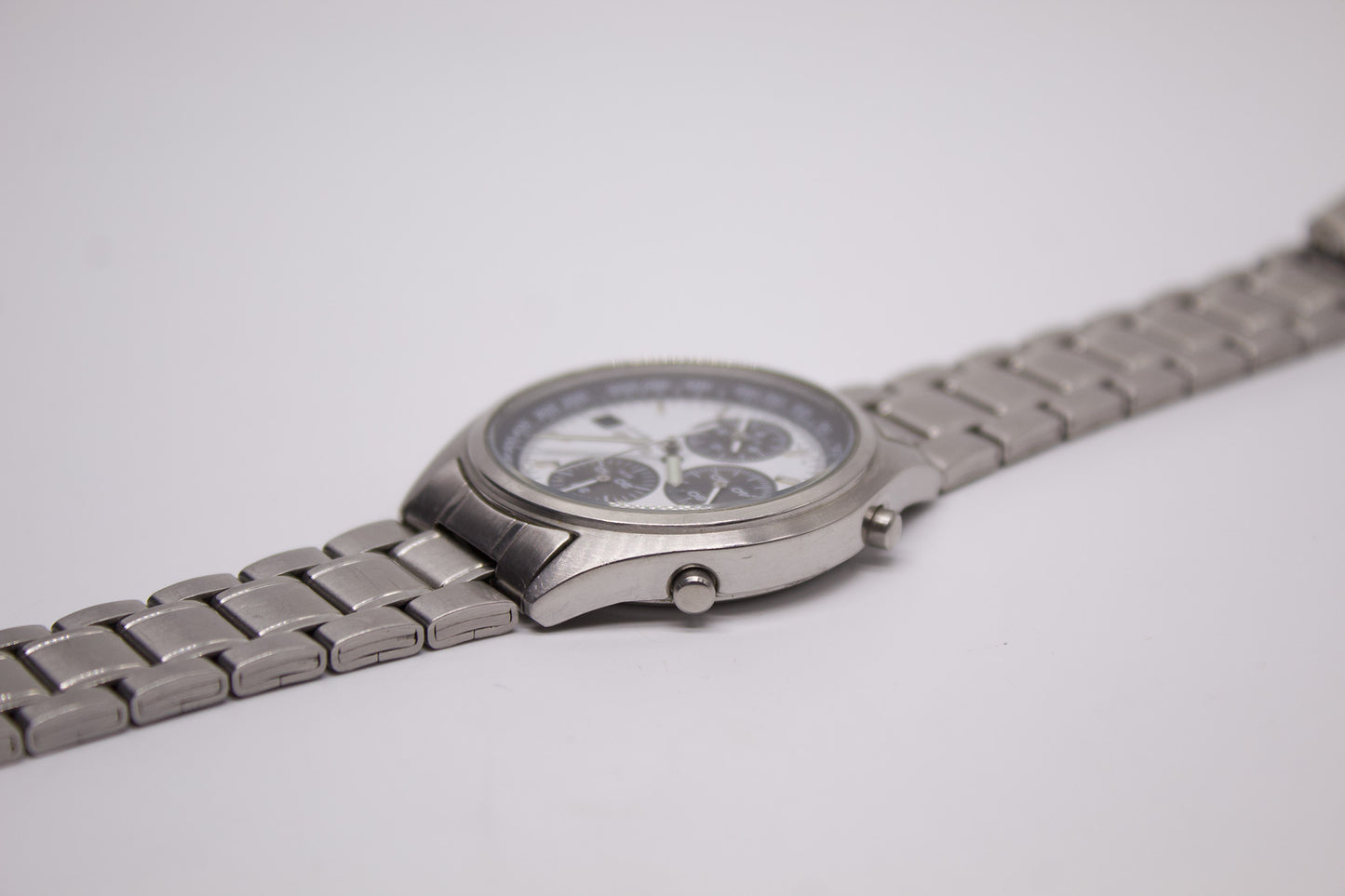1996 Seiko Quartz Chronograph 'Panda Dial' Men's Wrist-Watch