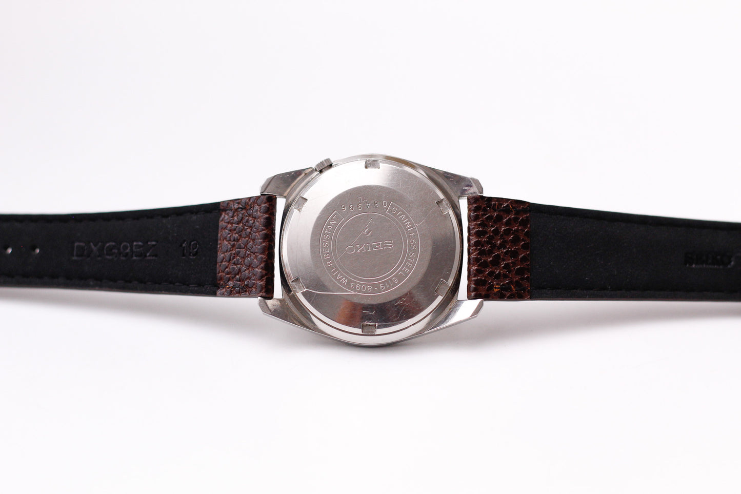 1970 Seiko Automatic Silver Sunburst Dial Men's Wrist-Watch