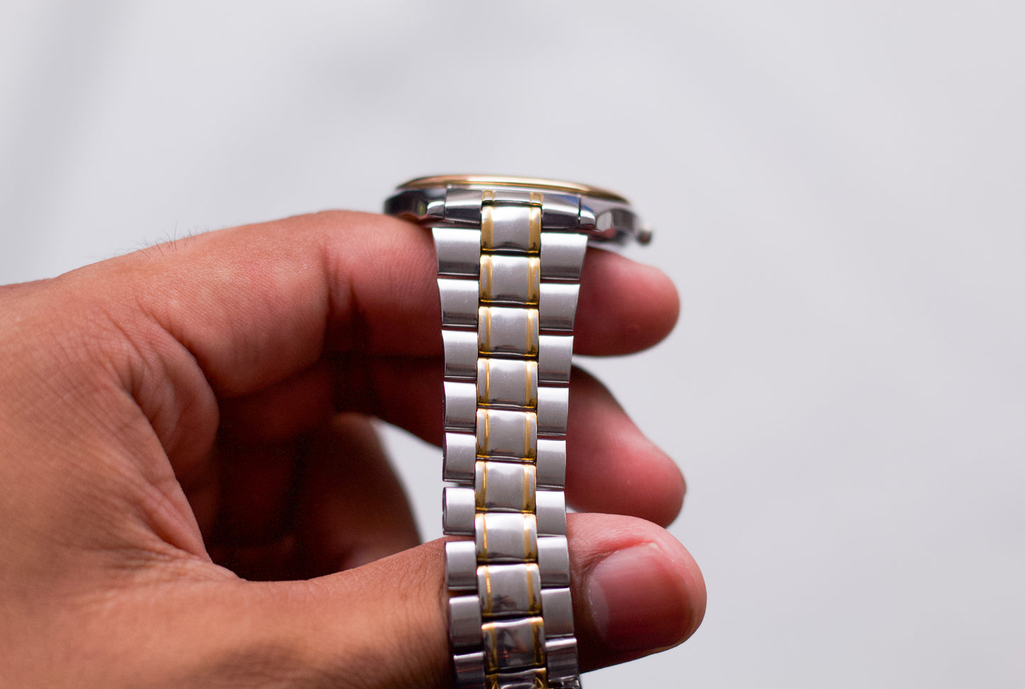1995 Seiko Quartz 'Flashlight' Two Tone Men's Wrist-Watch