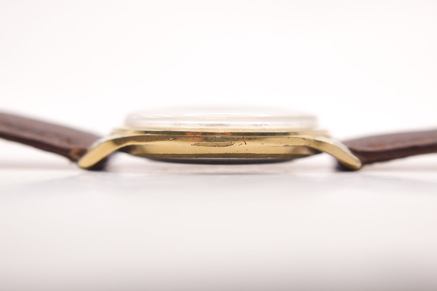 Serviced 1950s 10K Mechanical Belforte Champagne Dial Men's Wrist-Watch