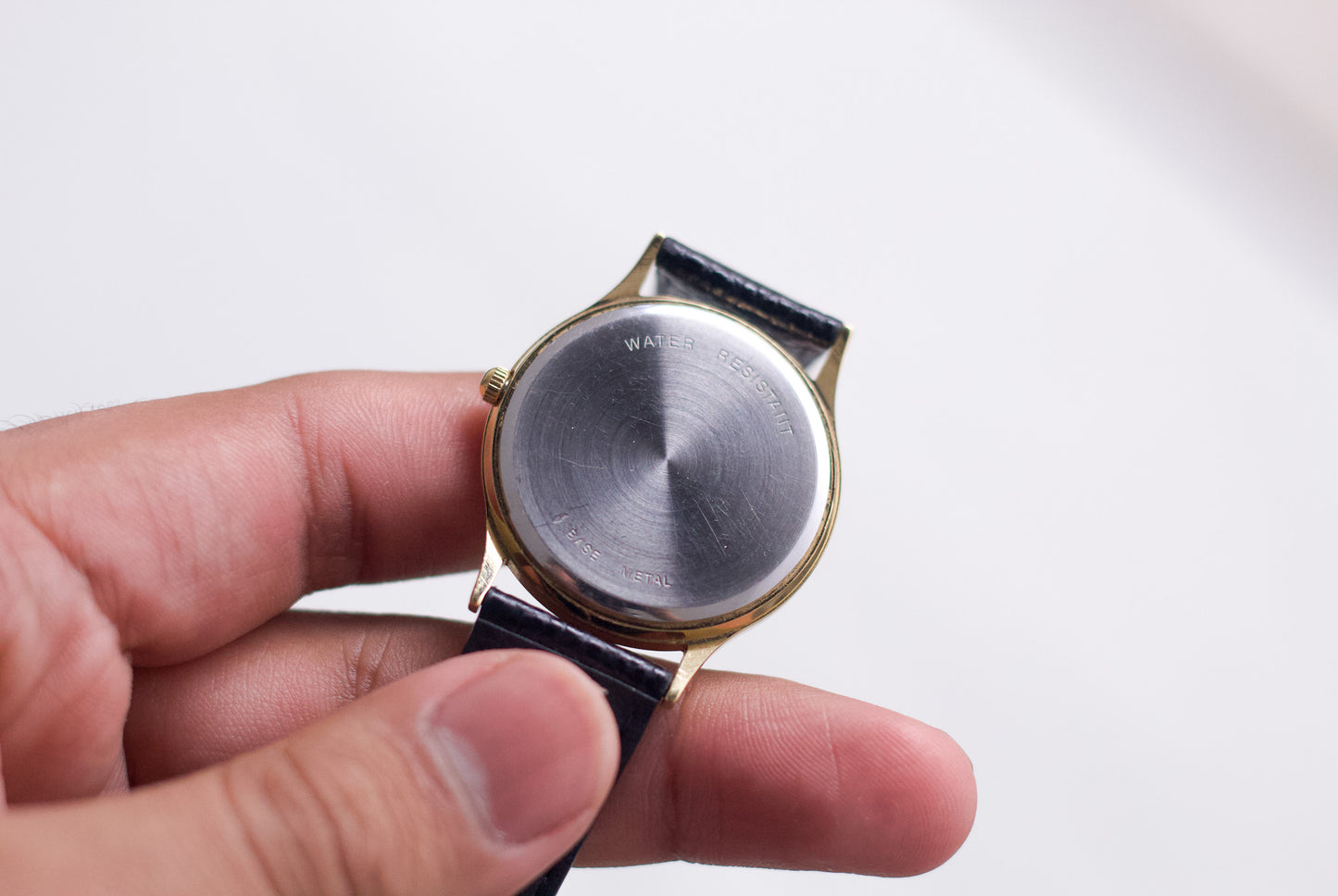 1990s Wittnauer Swiss Quartz Gold Toned Men's Wrist-Watch