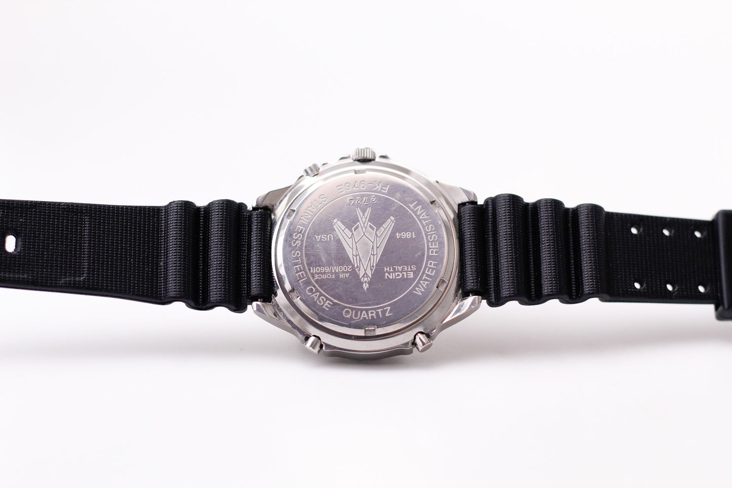 1990s Elgin Stealth Pilot's Ana-Digi Men's Wrist-Watch