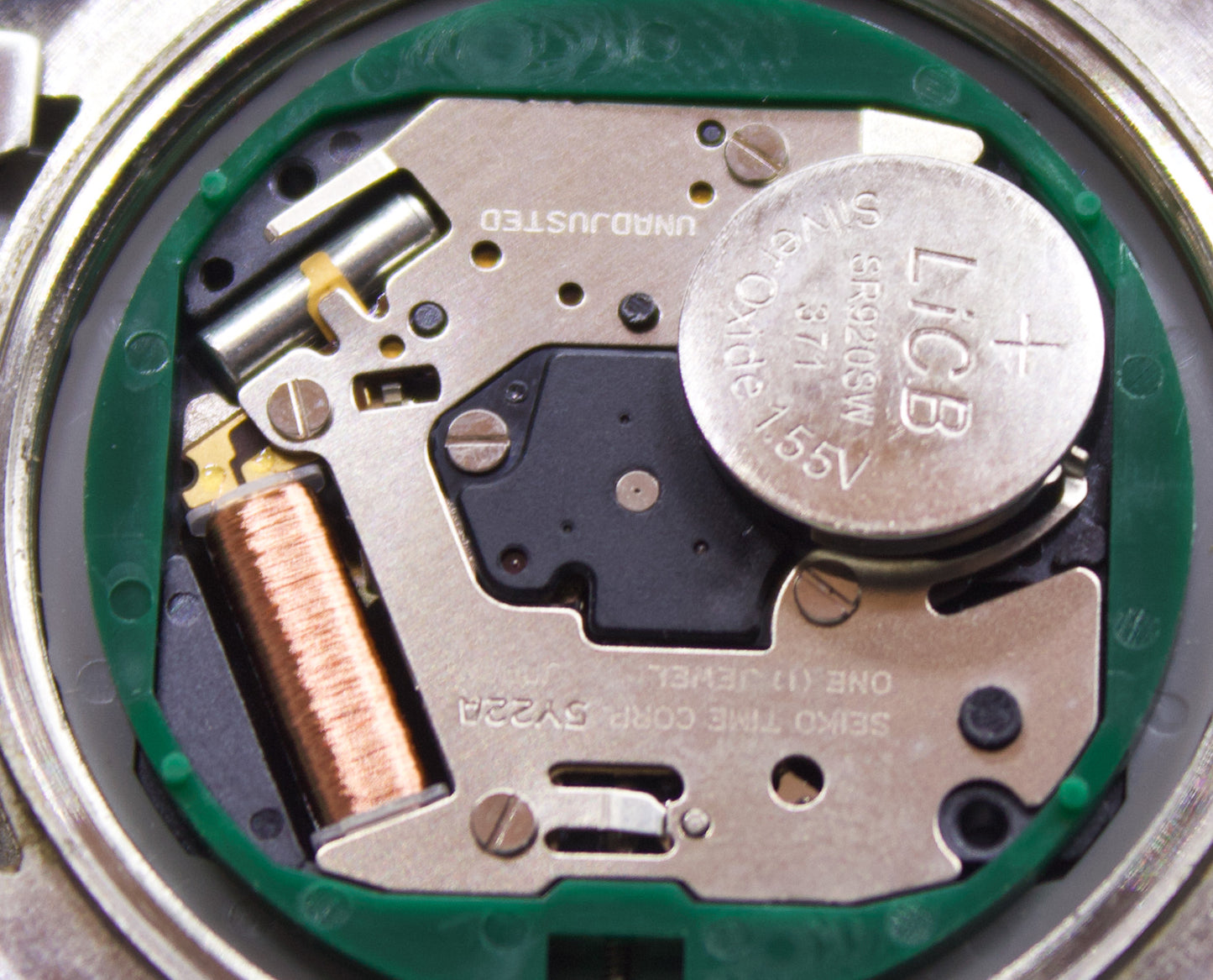 1997 Seiko 'Baby Date-Just' Silver Sunburst Men's Two Tone Wrist-Watch