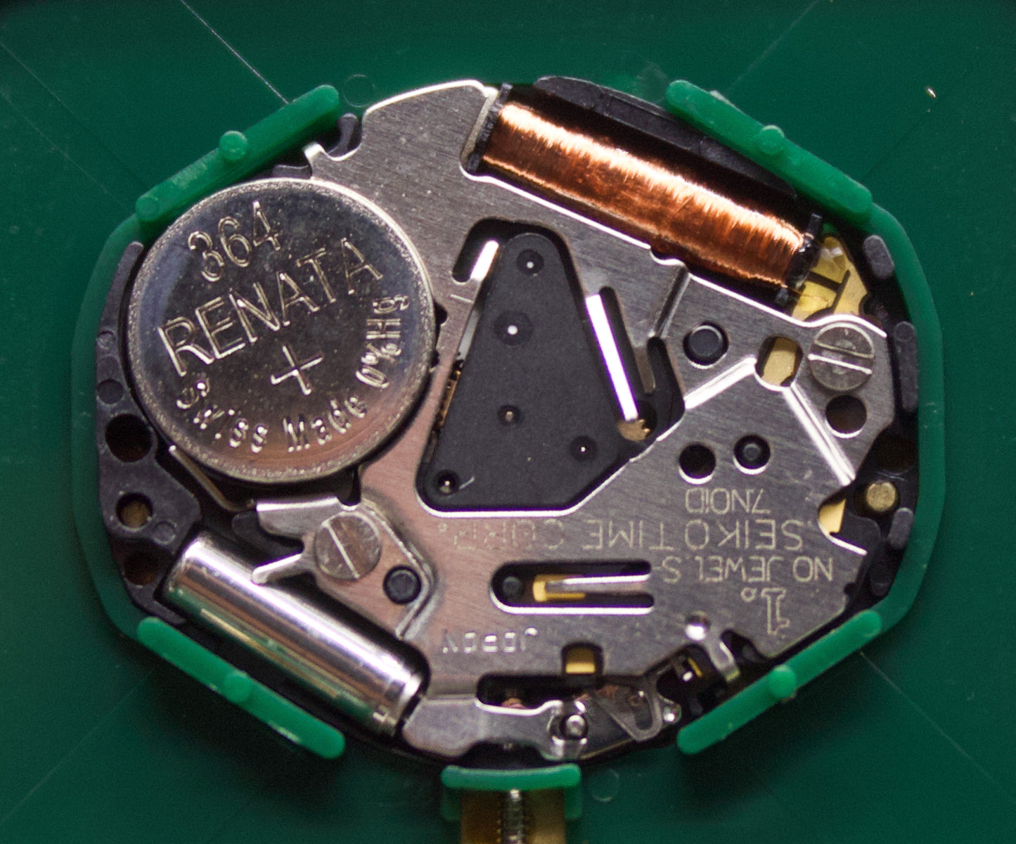 1990s Seiko Tank Golden Sunburst Dial Men's Wrist-Watch