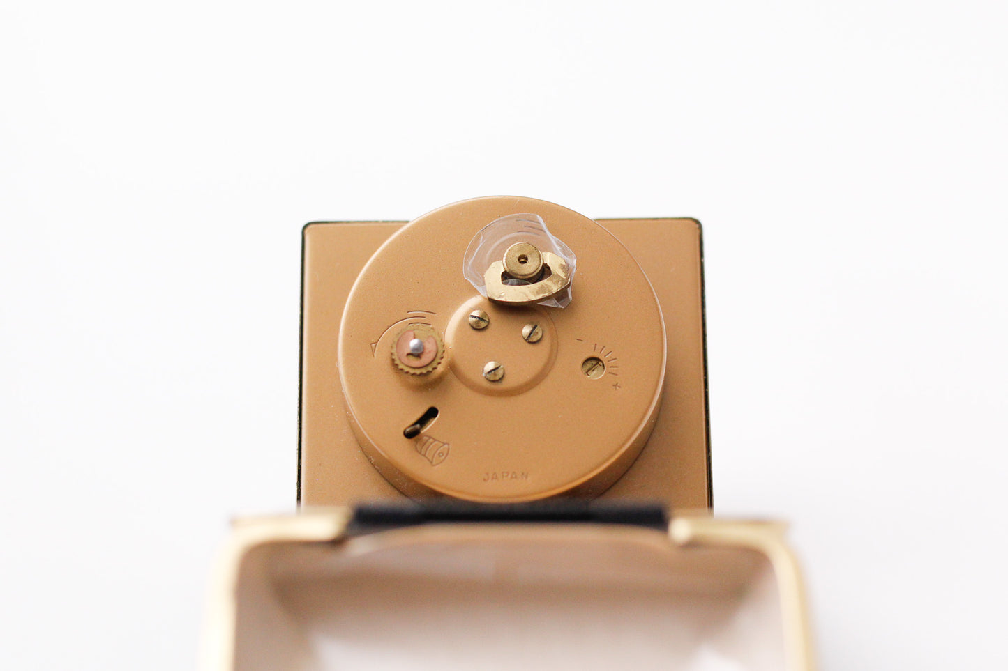 1960s Elgin Mechanical Travel Alarm Clock
