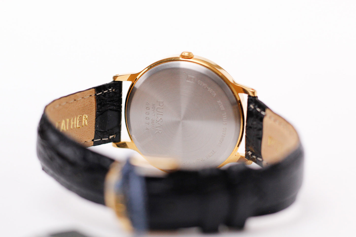 2004 Pulsar Quartz Stark White Roman Dial Men's Wrist-Watch W/Box & Tag