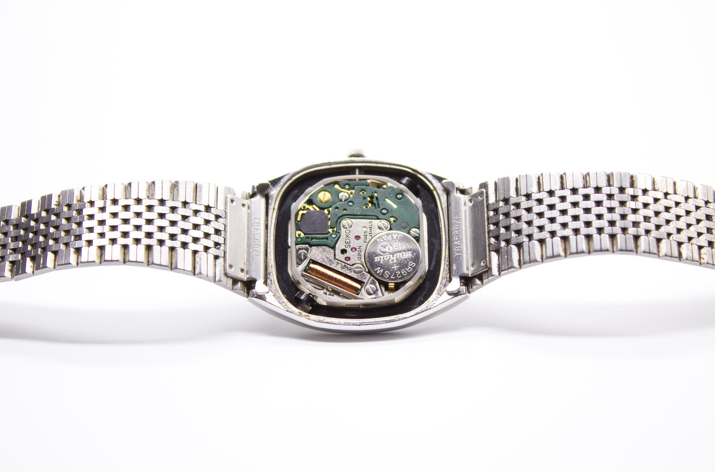 1979 Seiko Chariot Quartz Silver Ivory Dial Men's Wrist-Watch
