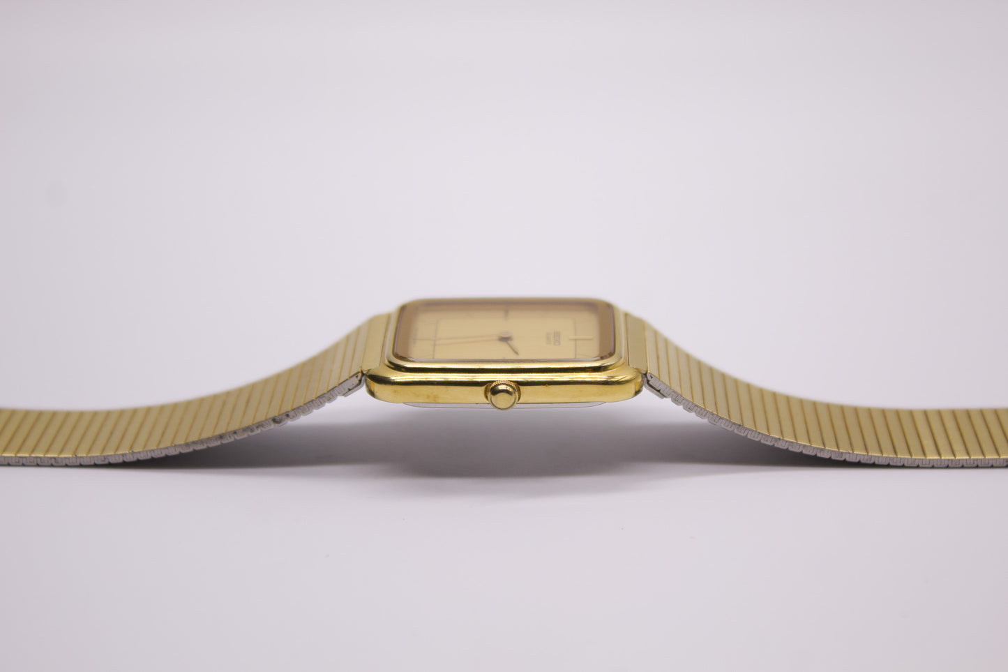 1986 Seiko Quartz Golden Tank Men's Wrist-Watch