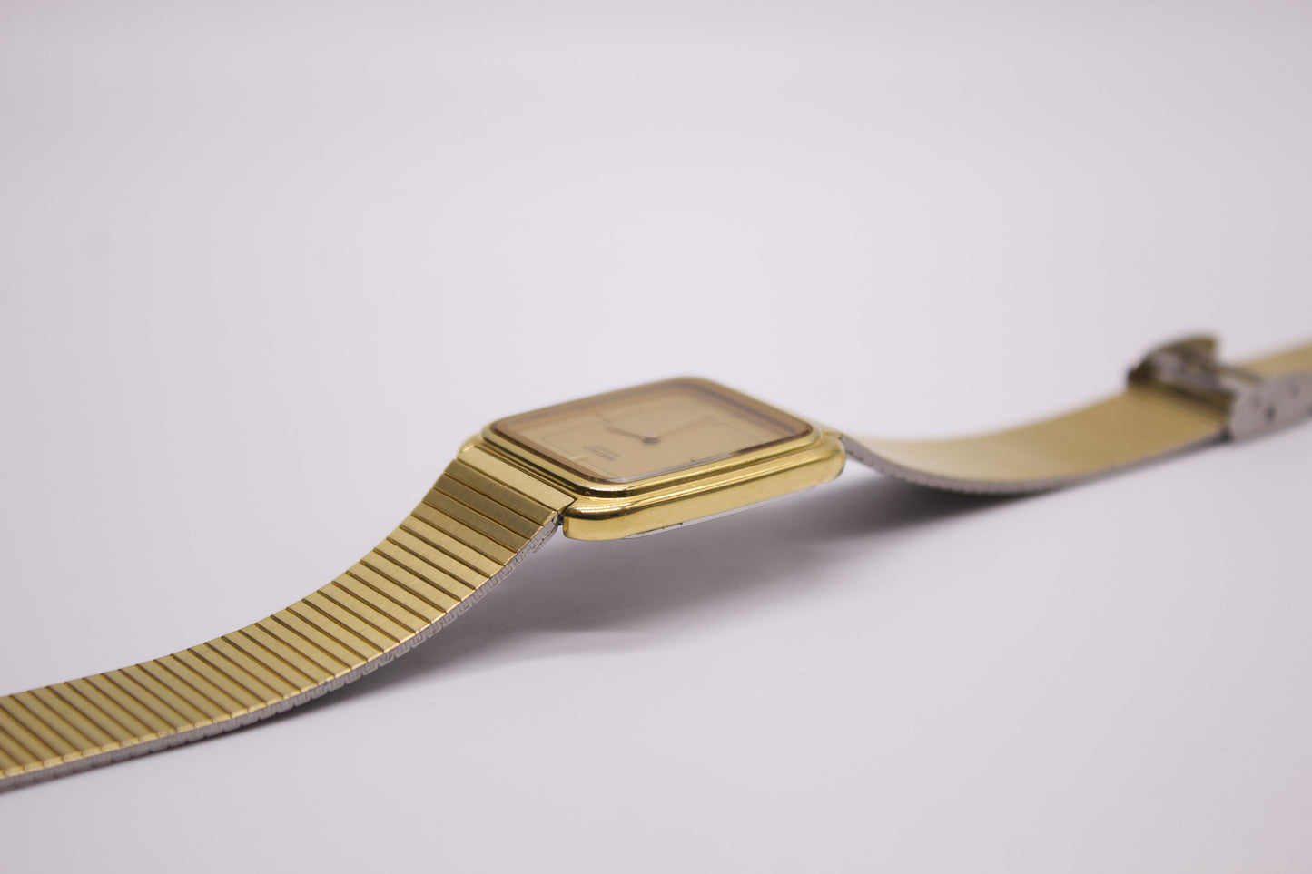 1986 Seiko Quartz Golden Tank Men's Wrist-Watch