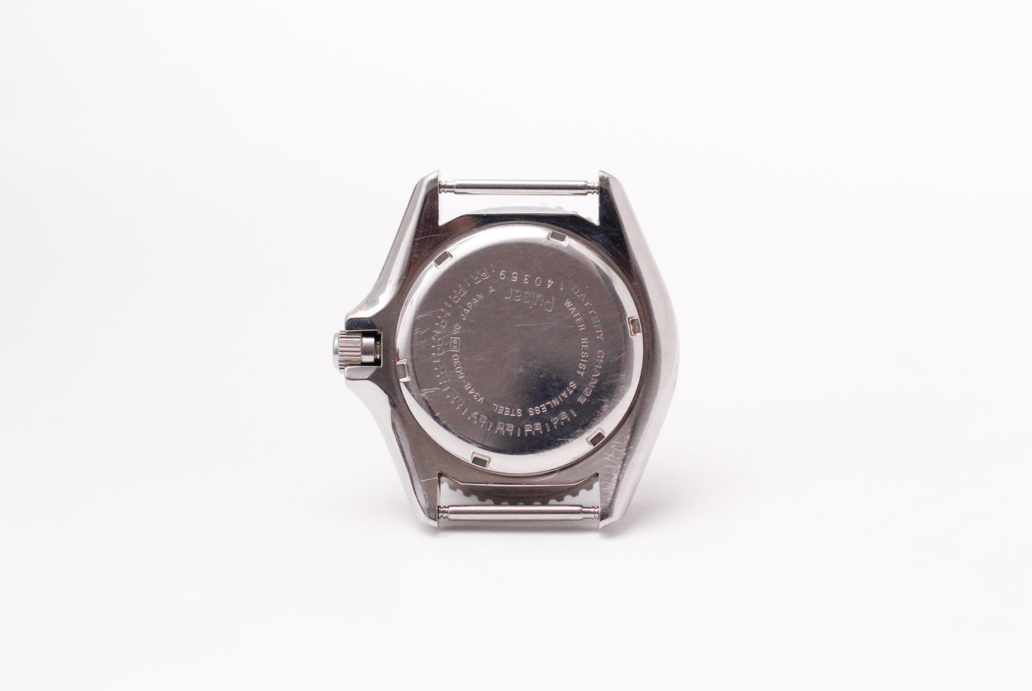 1981 Pulsar Quartz Diver Matte Black Dial Men's Wrist-Watch