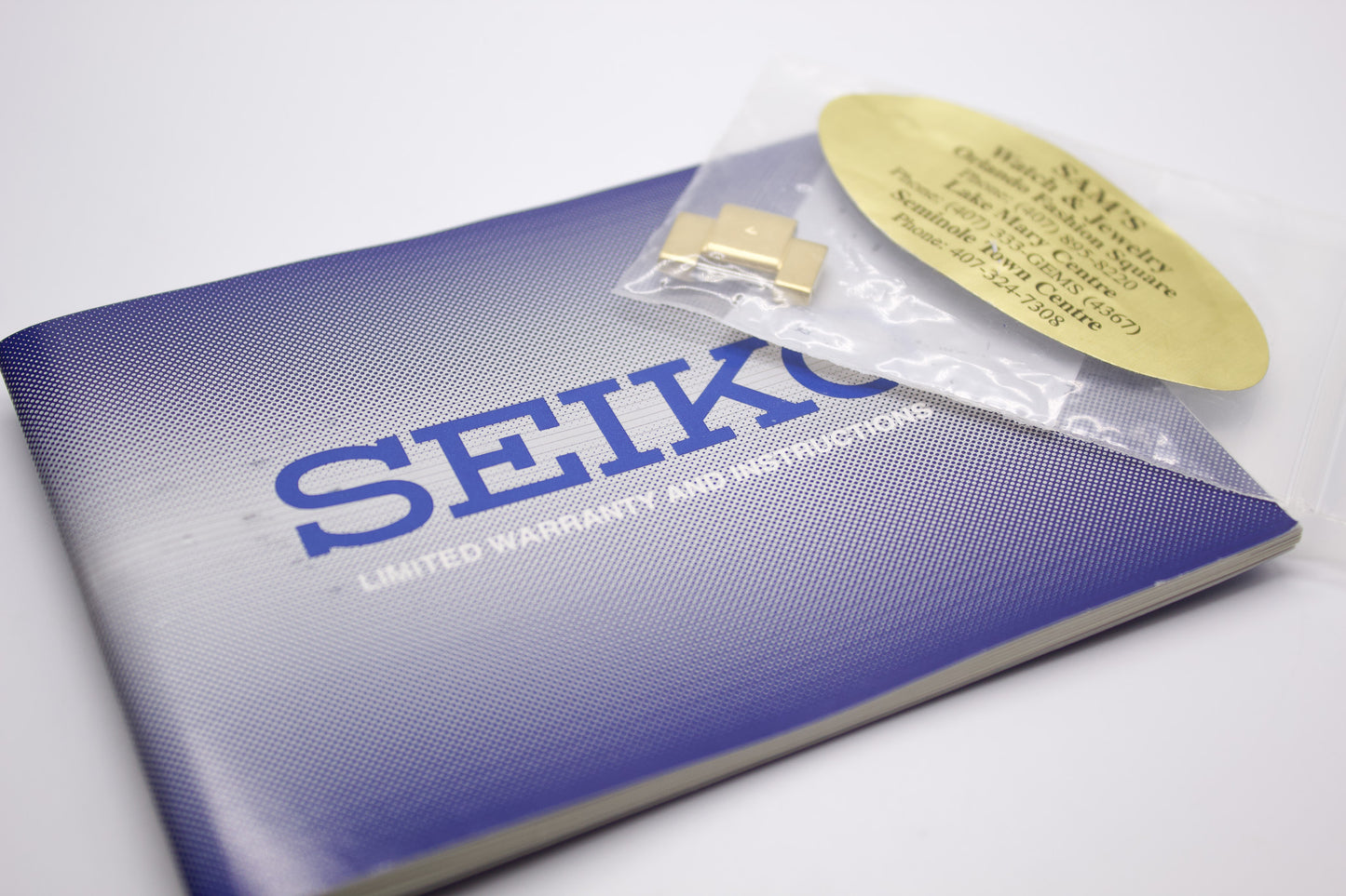 2003 Seiko Quartz Coffee Sunburst Dial Gold Toned Men's Wrist-Watch W/Box & Papers