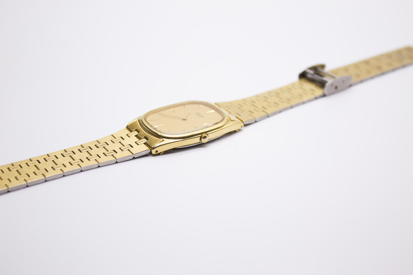 1984 Seiko 'Baby Ellipse' Gold toned Men's Wrist-Watch