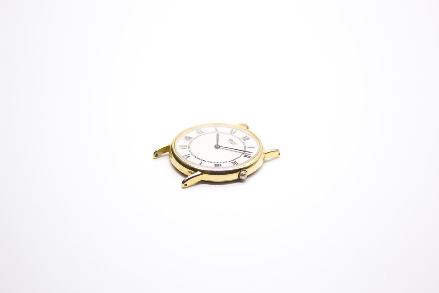 1990 Seiko Quartz Roman Dial Men's Wrist-Watch