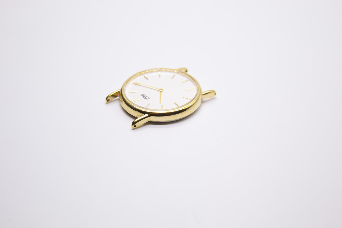 1991 Seiko Quartz Pure White Dial Men's Wrist-Watch