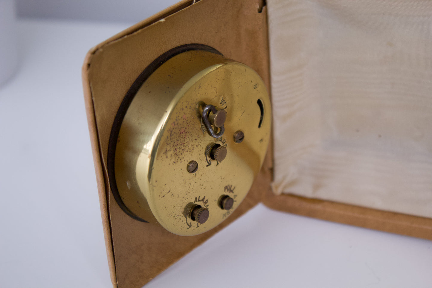 Vintage US Made Florn Mechanical Alarm Clock Decoration Piece