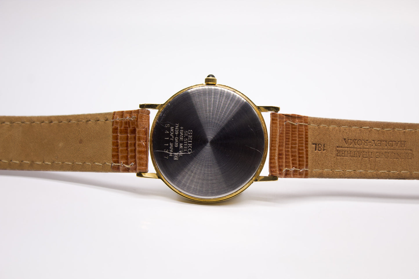 1995 Seiko Quartz Enamel Roman Dial Men's Wrist-Watch