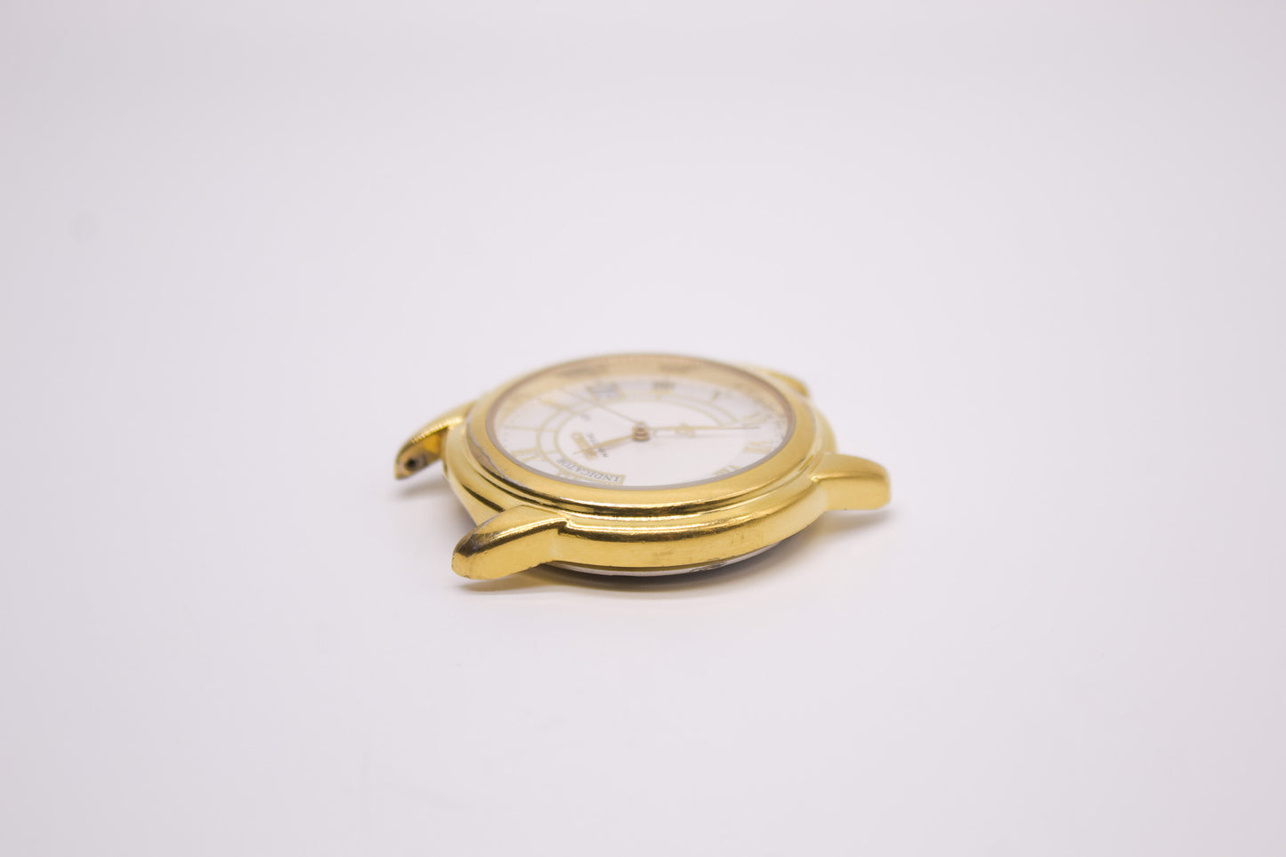 1999 Seiko Kinetic White Roman Dial Men's Wrist-Watch