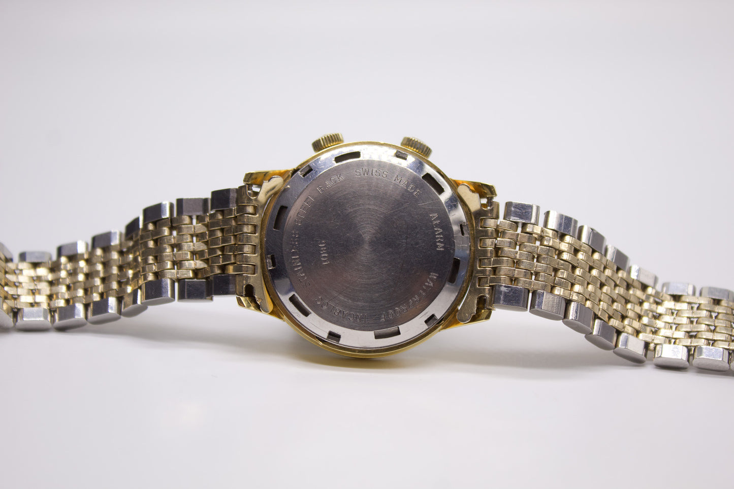 1960s Technos Alarm-Date Deluxe Mechanical Men's Wrist-Watch