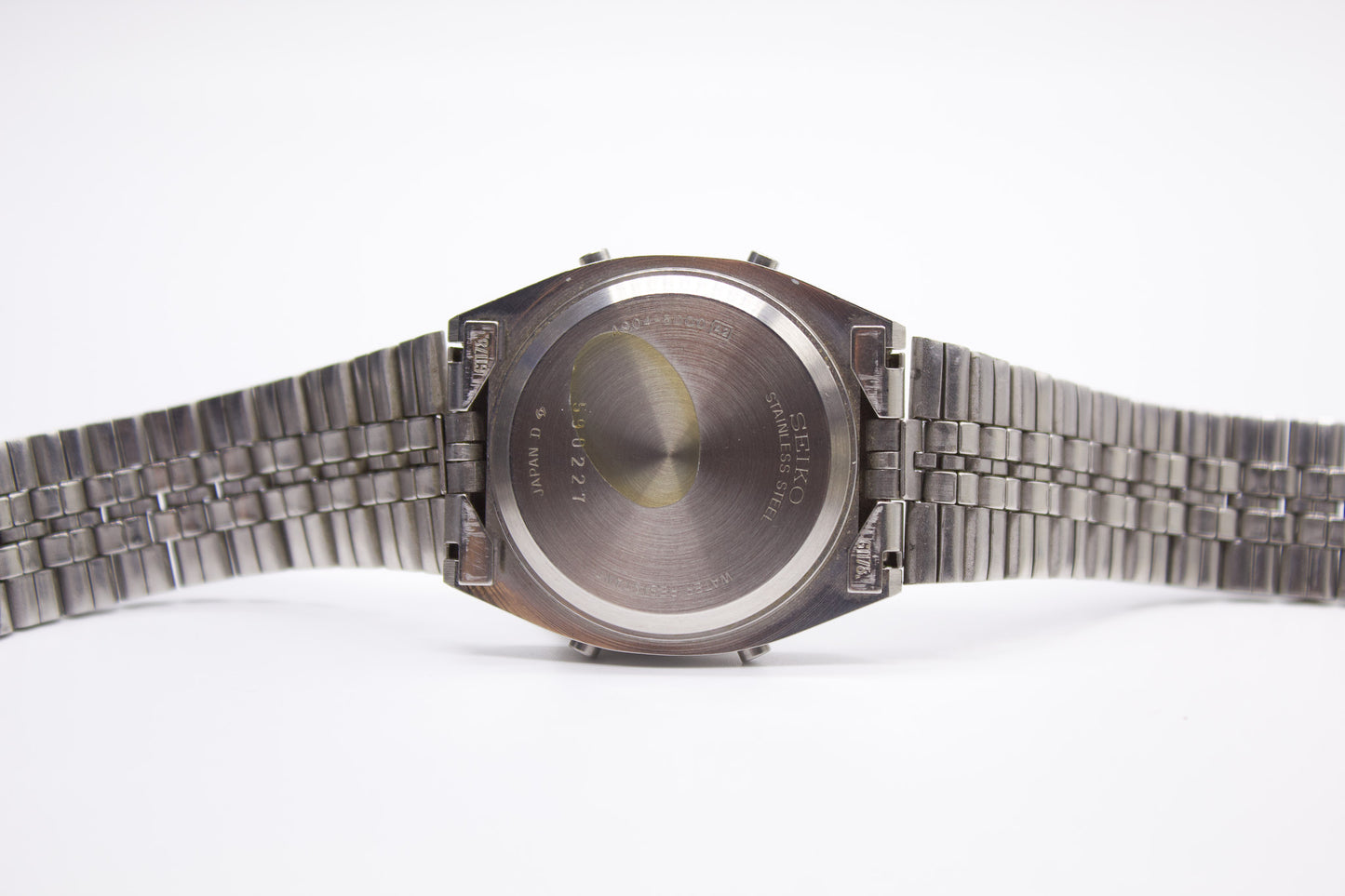 1985 Seiko Digital Alarm-Chronograph Men's Wrist-Watch W/Box
