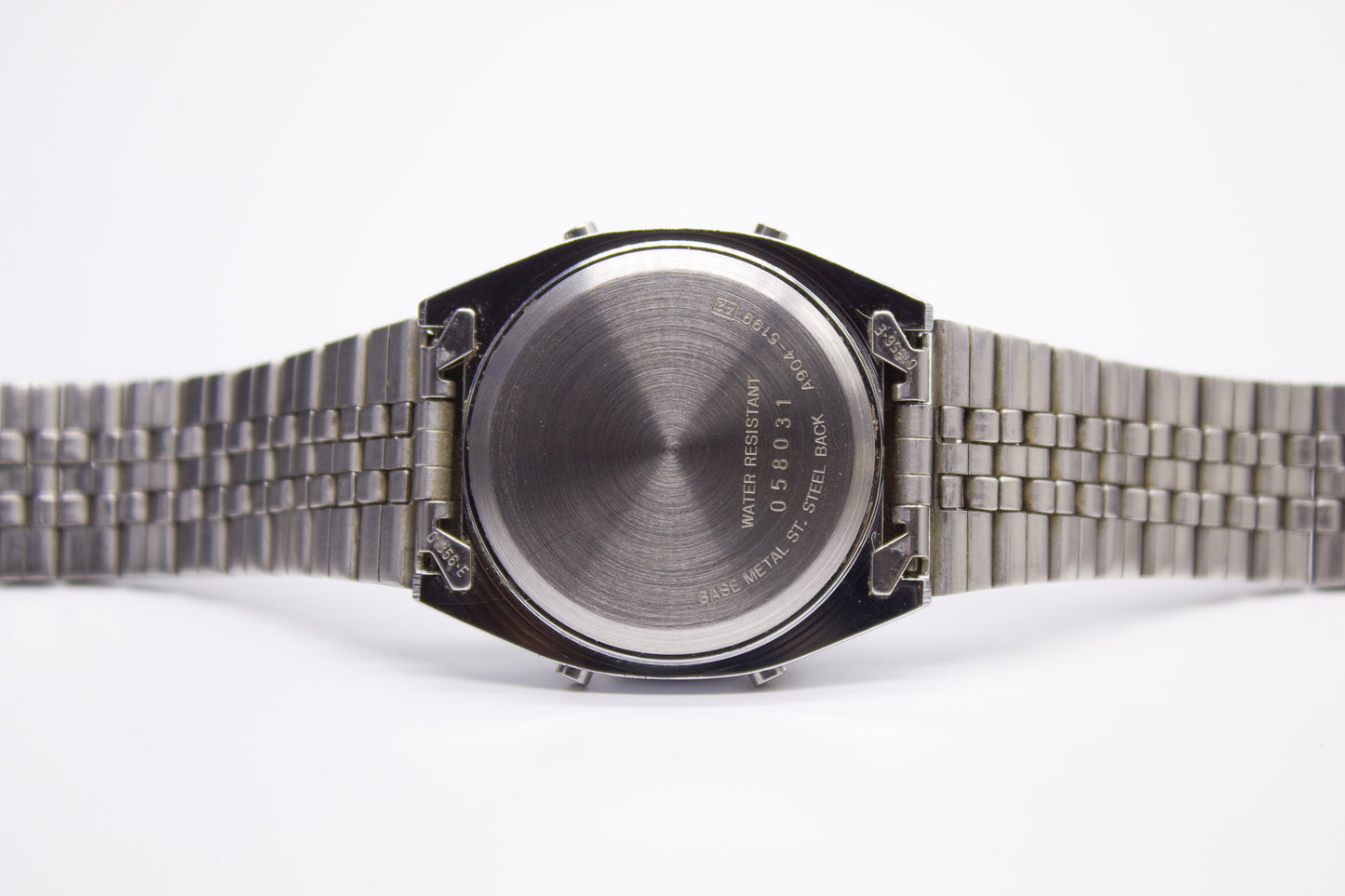 1990 Seiko Digital Alarm-Chronograph Men's Wrist-Watch W/Box