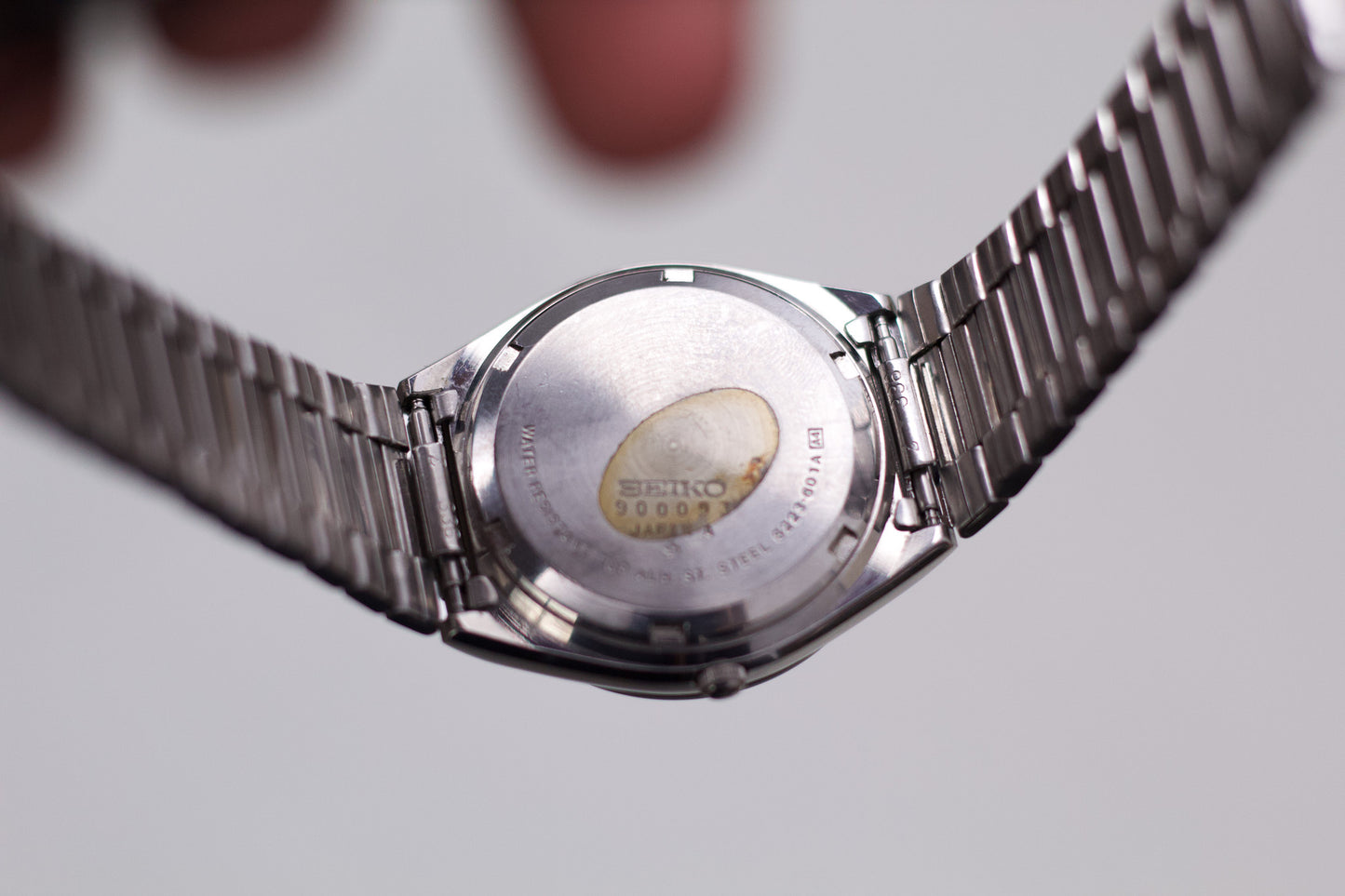 1979 Seiko SQ Stark White Dial Men's Wrist-Watch
