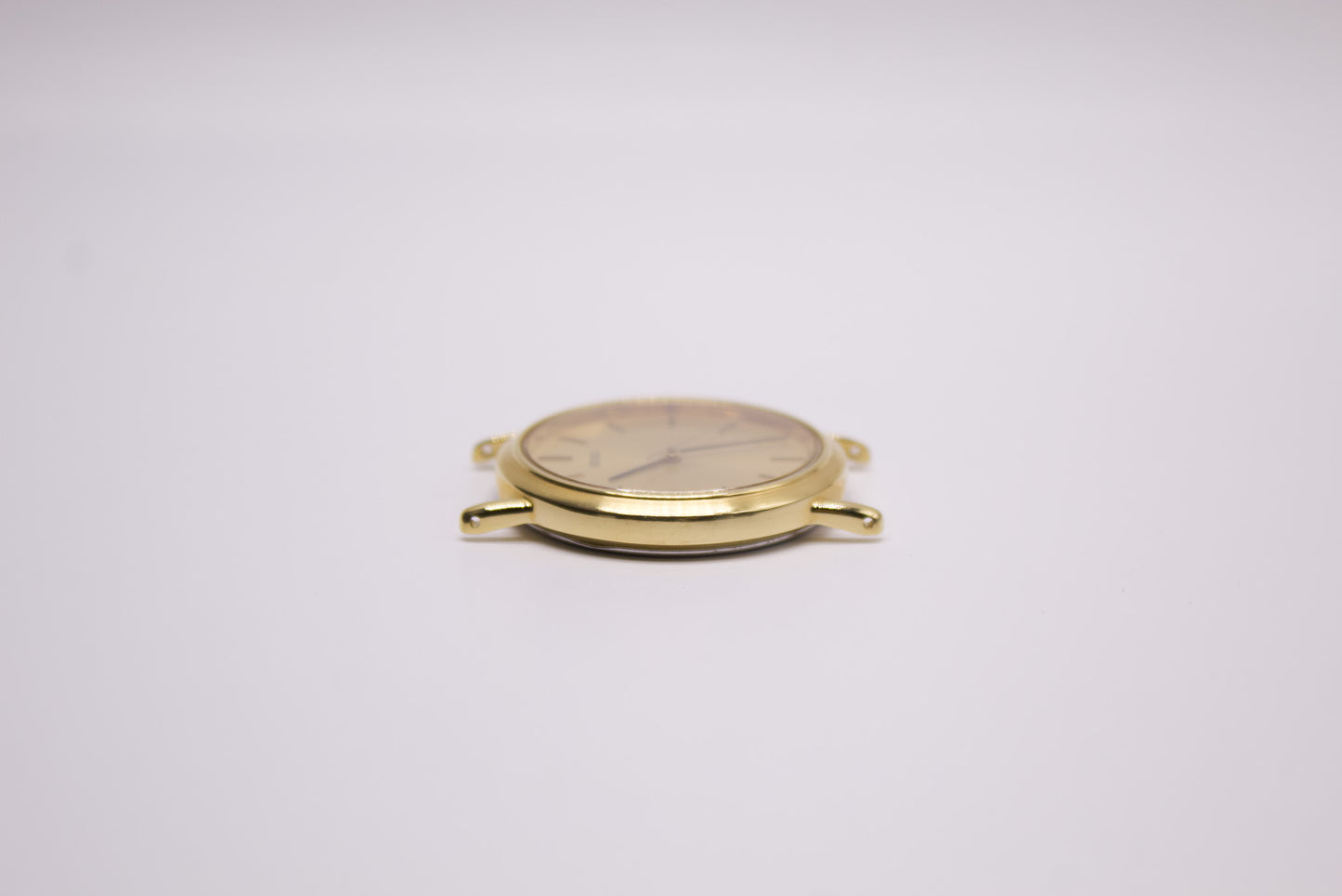 1990 Seiko Quartz Golden Sunburst Dial Men's Wrist-Watch
