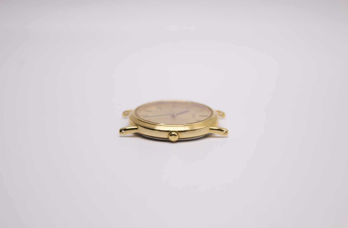 1990 Seiko Quartz Golden Sunburst Dial Men's Wrist-Watch