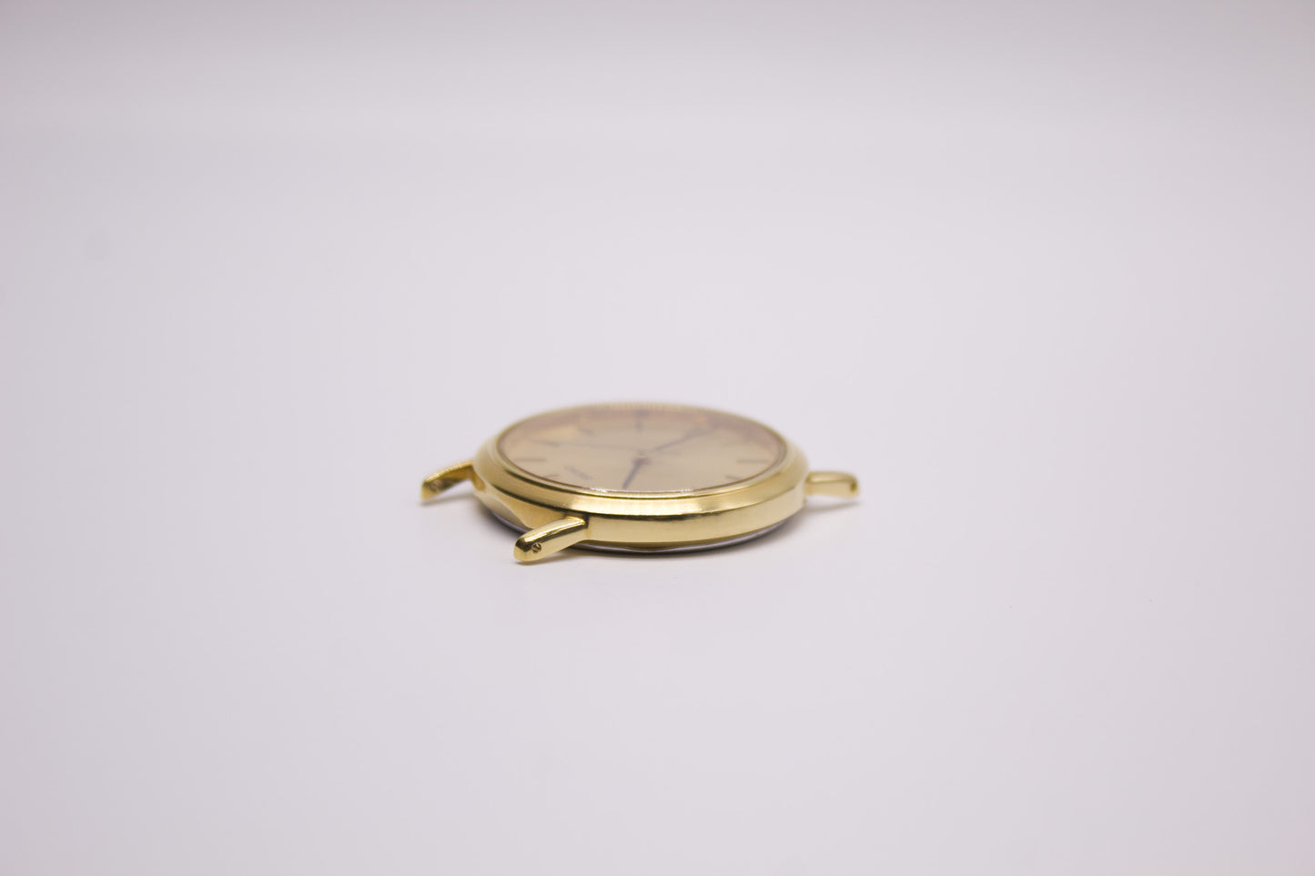 1990 Seiko Quartz Golden Sunburst Dial Men's Wrist-Watch