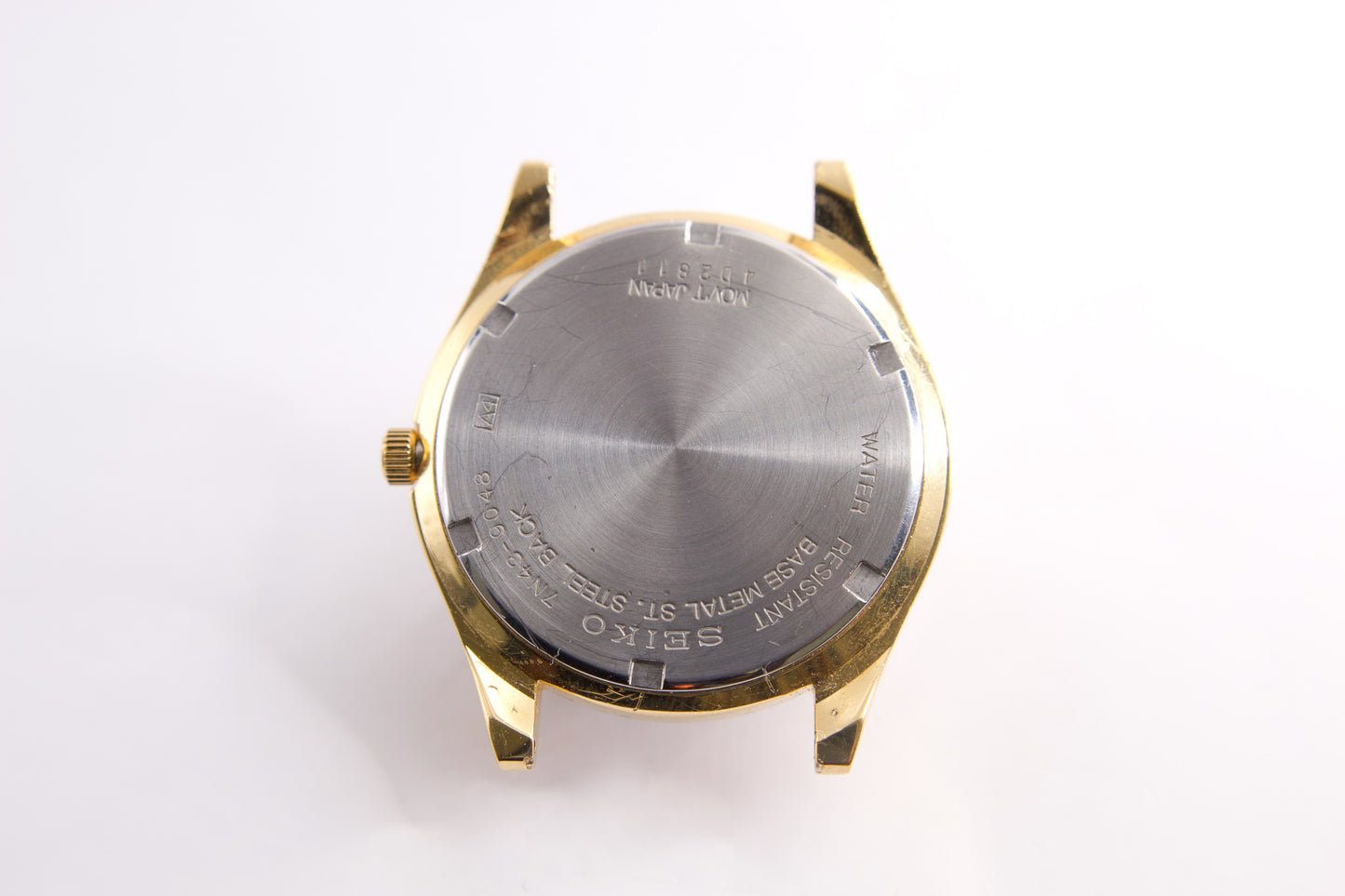 1994 Seiko Gold Toned Quartz Men's Wrist-Watch With Box/Papers