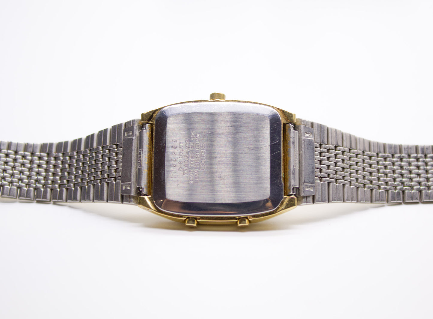 1983 Seiko Gold Toned Chronograph Digital Men's Wrist-Watch