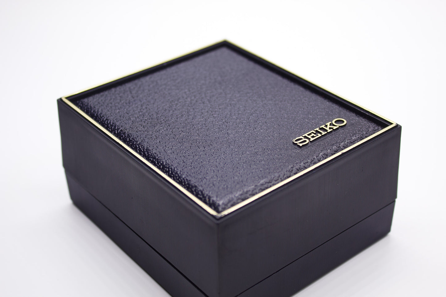 1993 Seiko Two Tone Quartz Sunburst Gray Dial Men's Wrist-Watch W/Box