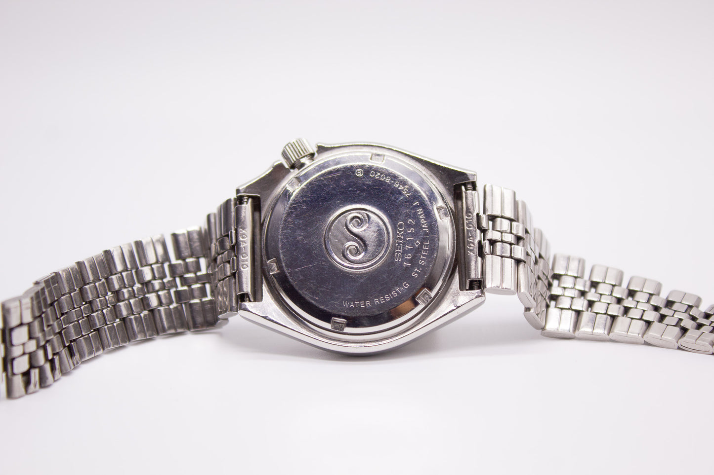 1977 Seiko Silverwave Striped White Dial Men's Wrist-Watch