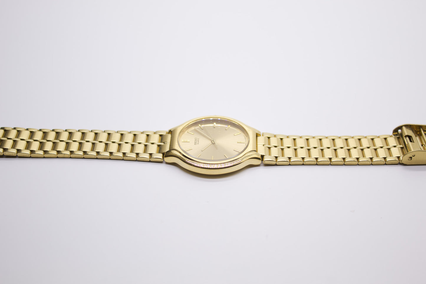 1990 Seiko Gold Toned Men's Wrist-Watch