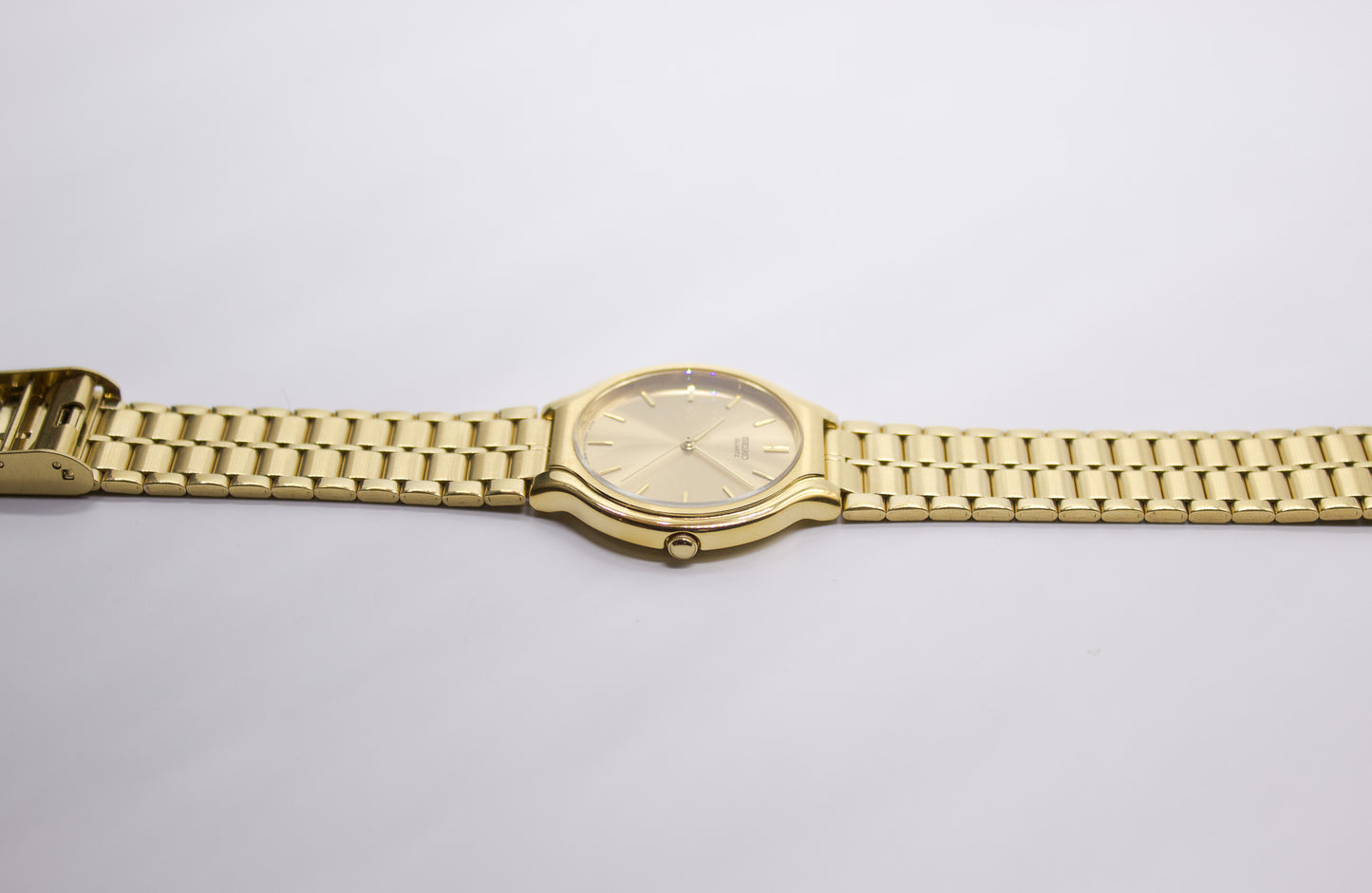 1990 Seiko Gold Toned Men's Wrist-Watch