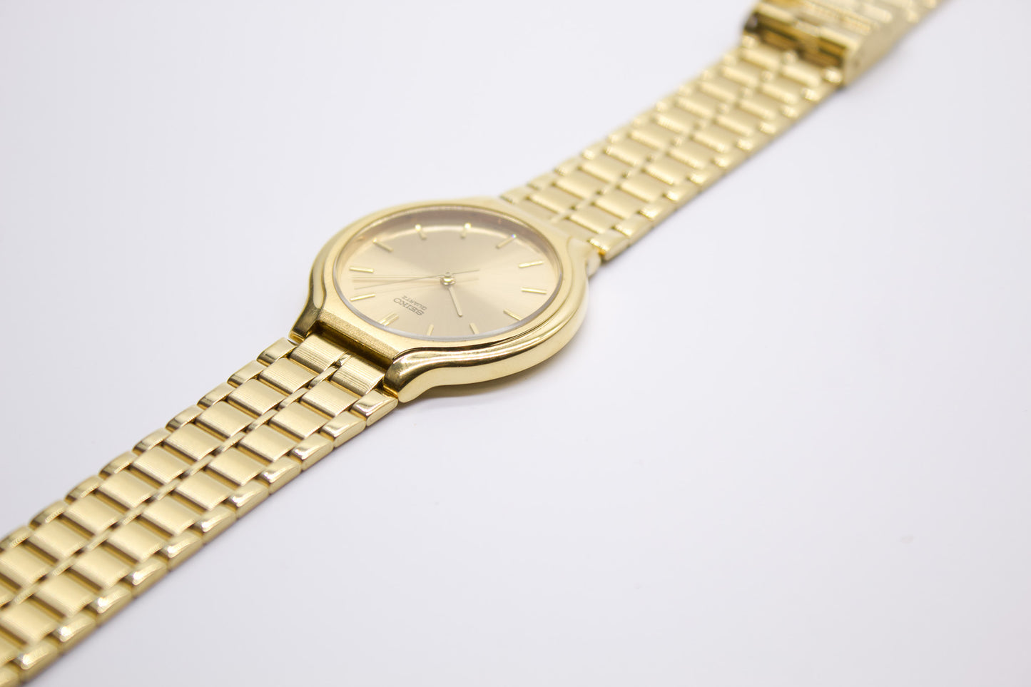 1990 Seiko Gold Toned Men's Wrist-Watch