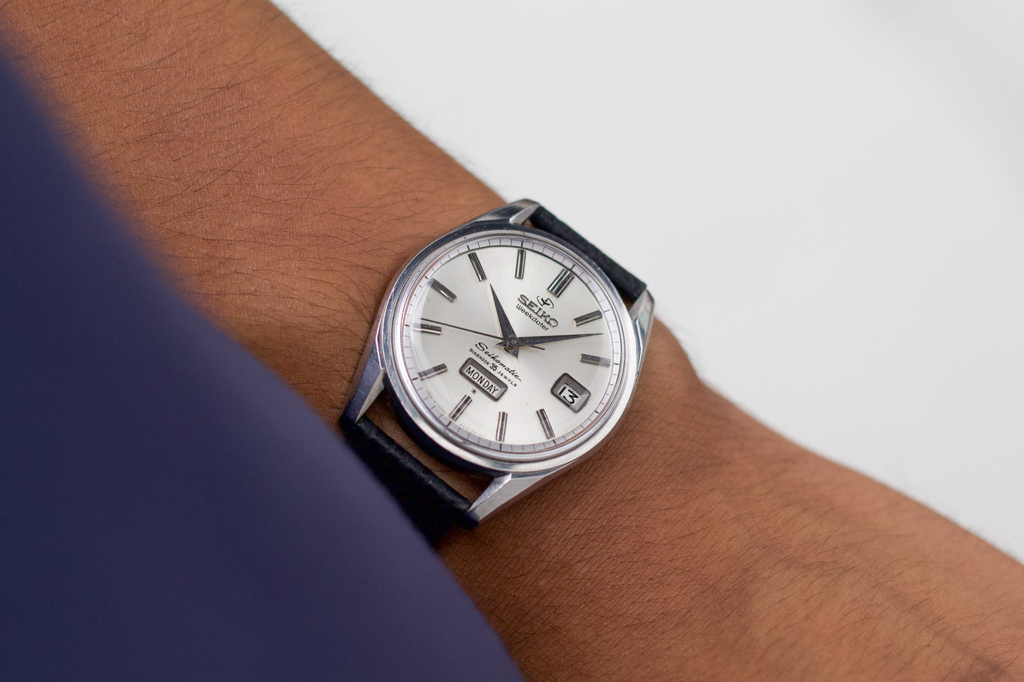 1966 Seiko Automatic Weekdater 'Big Day' Dial Men's Wrist-Watch