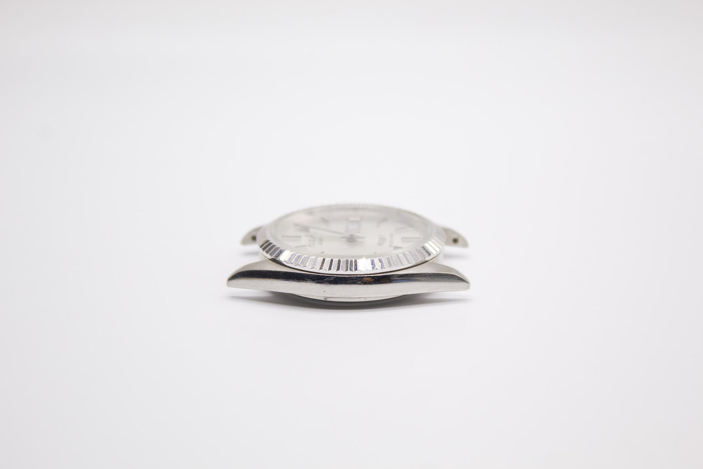 1991 Citizen Seven Star 'Baby Day-Date' Silver Sunburst Dial Men's Wrist-Watch