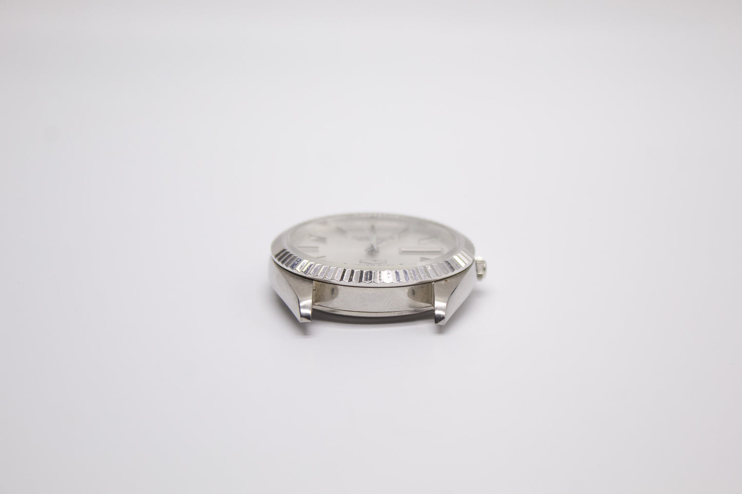 1991 Citizen Seven Star 'Baby Day-Date' Silver Sunburst Dial Men's Wrist-Watch