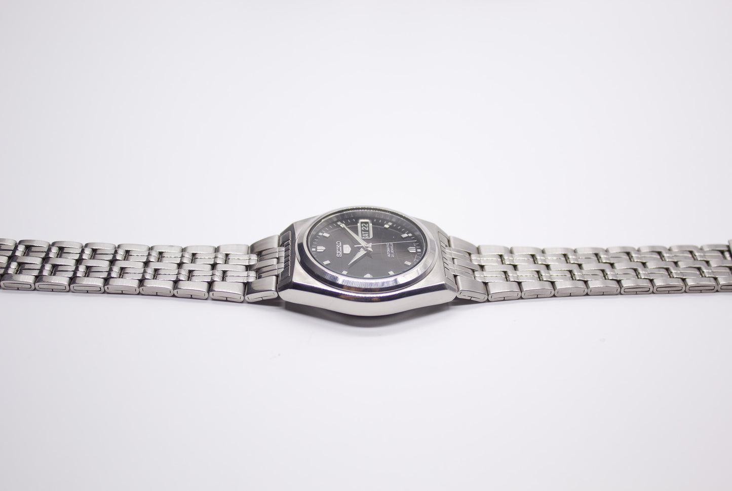 2000s Seiko 5 'World Dial' Men's Automatic Wrist-Watch