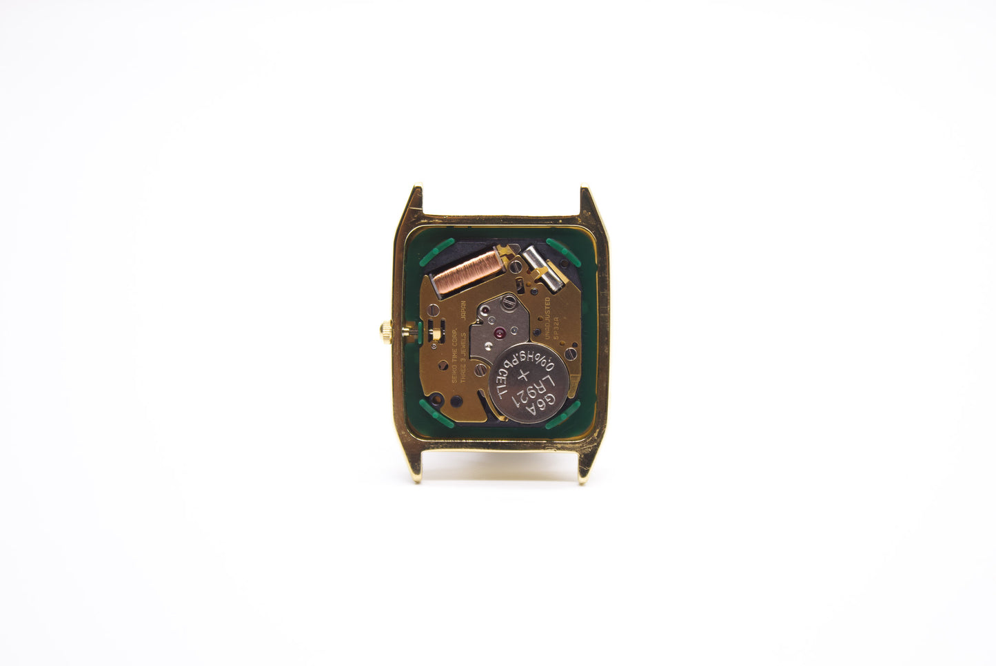 1987 Seiko Golden Tank Style Men's Wrist Watch