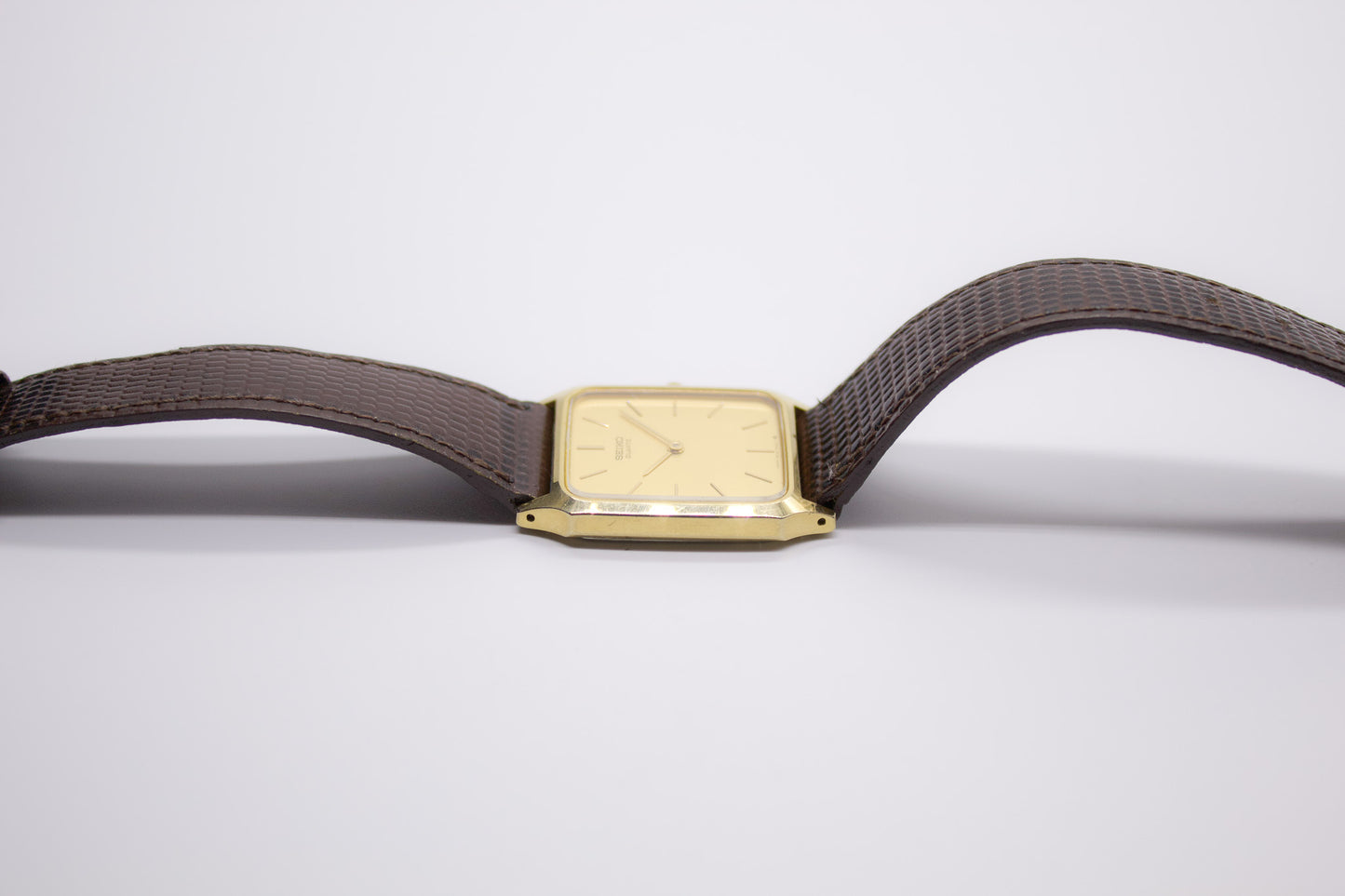 1984 Seiko Golden Tank Style Men's Wrist Watch