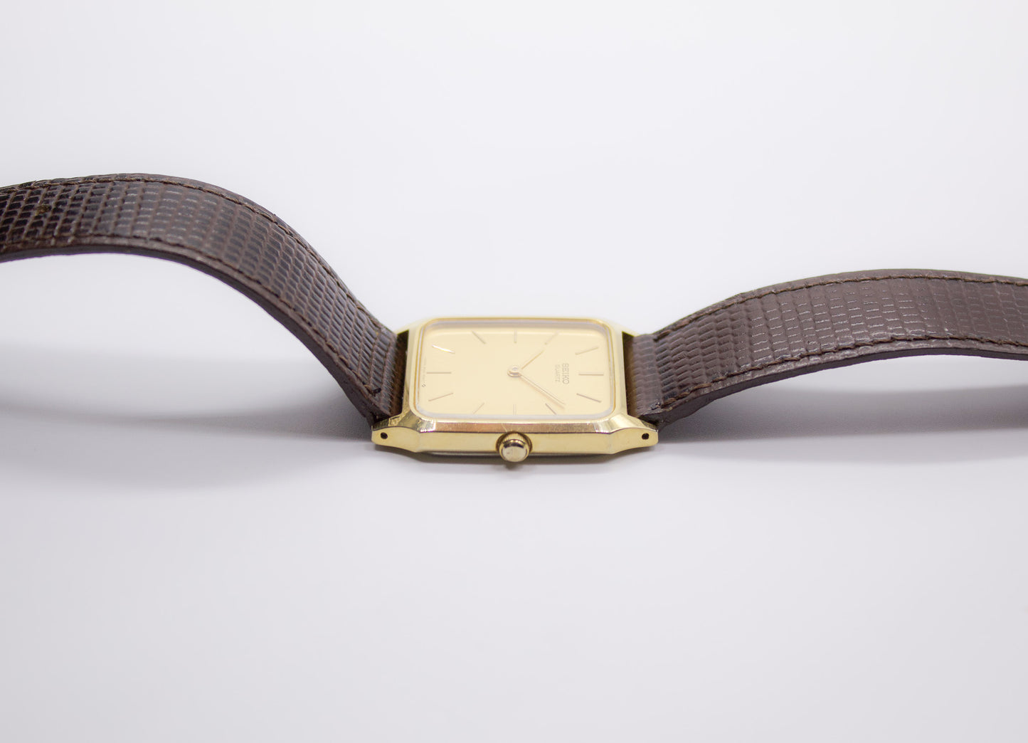 1984 Seiko Golden Tank Style Men's Wrist Watch