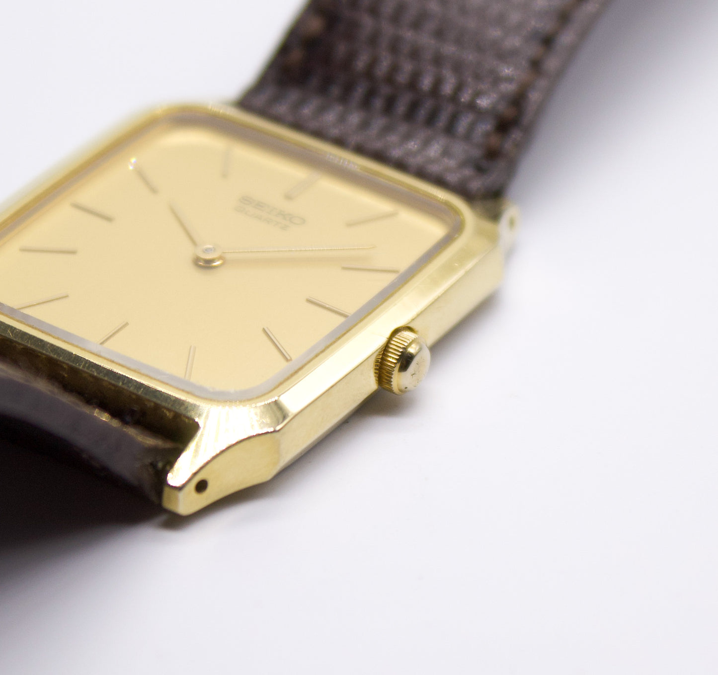 1984 Seiko Golden Tank Style Men's Wrist Watch